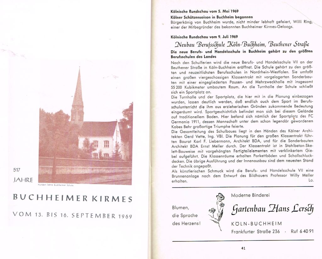 EGB Neubau 1969 EGB Neubau 1969